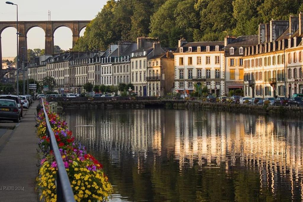 Logement Entier 50 M² Proche Centre Ville Morlaix Kültér fotó